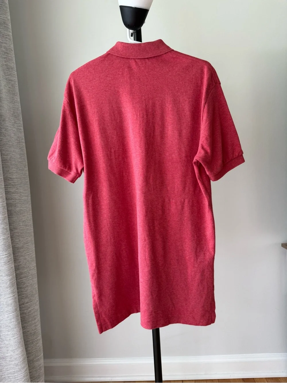 Ralph Lauren Men’s Heather Red Polo with Navy Pony S